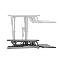 Equip Monitor Mount Stand Black - Ergonomic, Adjustable & Durable Design for Optimal Viewing
